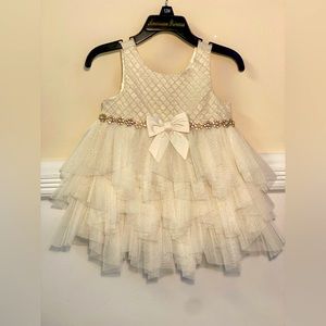 Baby girl party dress, wedding.